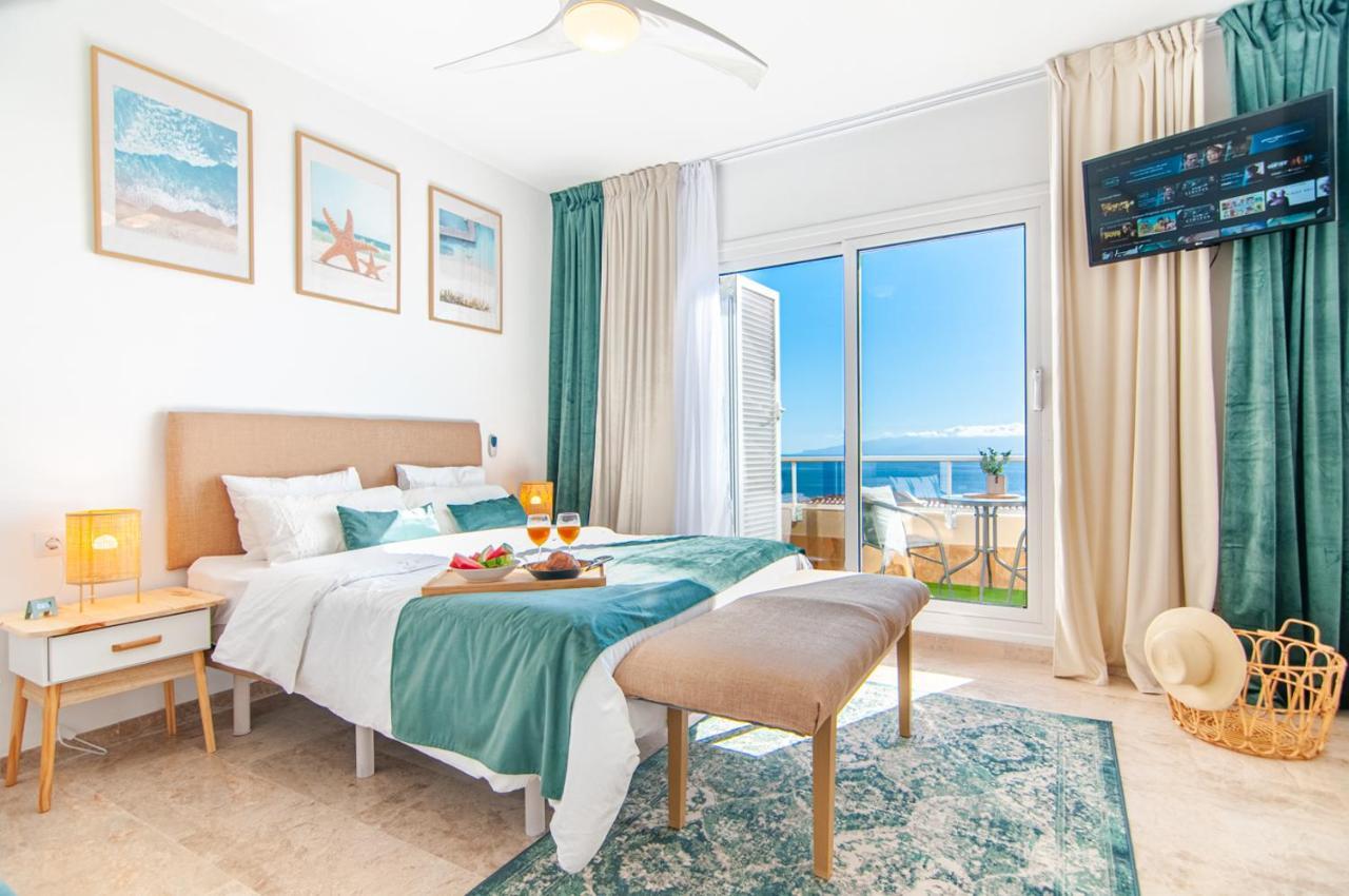 Luxury Townhouse With Panoramic Sea View Villa Puerto de Santiago  Eksteriør bilde